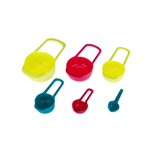 Zestaw miarek kuchennych PRACTICO 6 sztuk